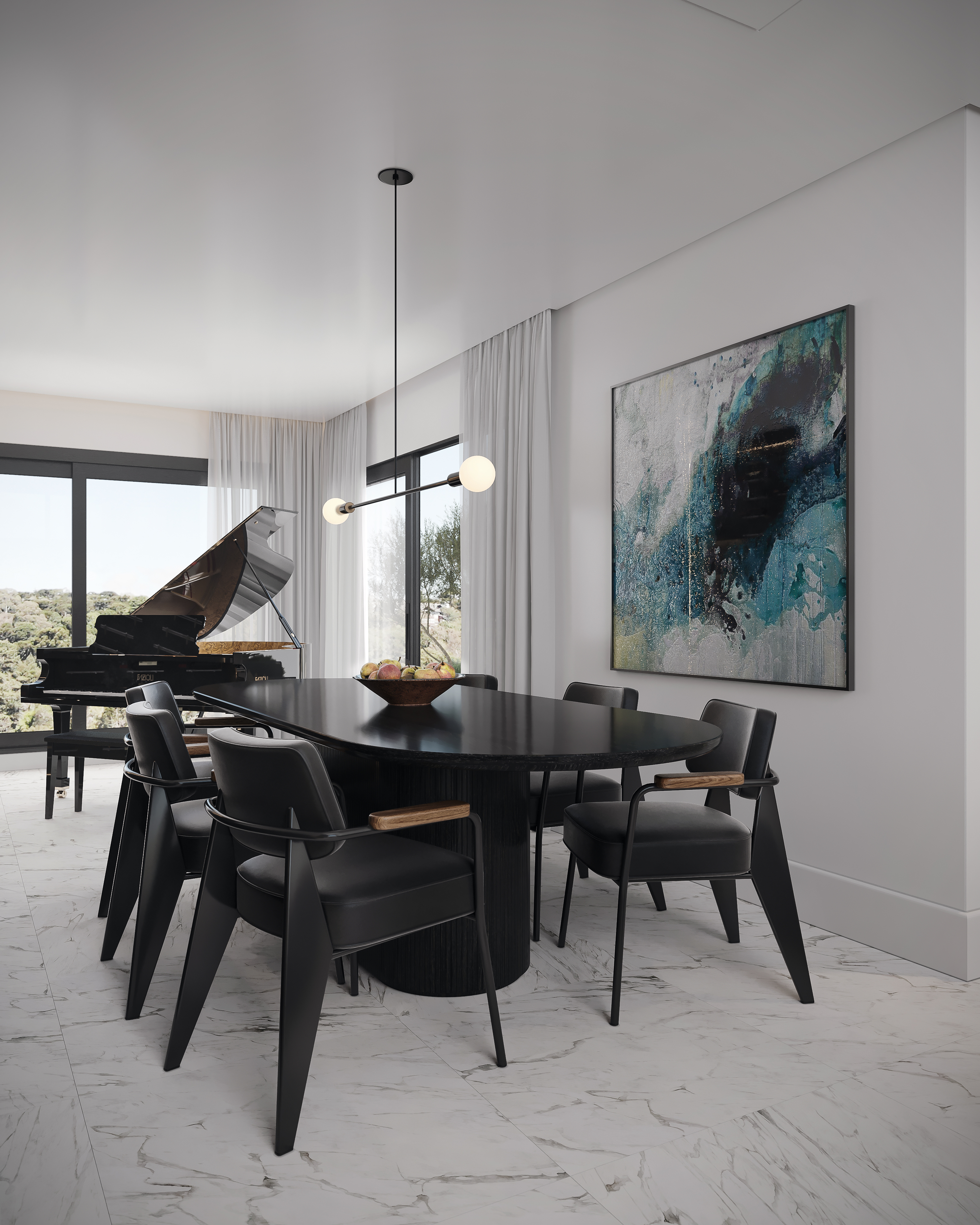 Vista da Cobertura Garden do Manhattan Residence - Gramado RS