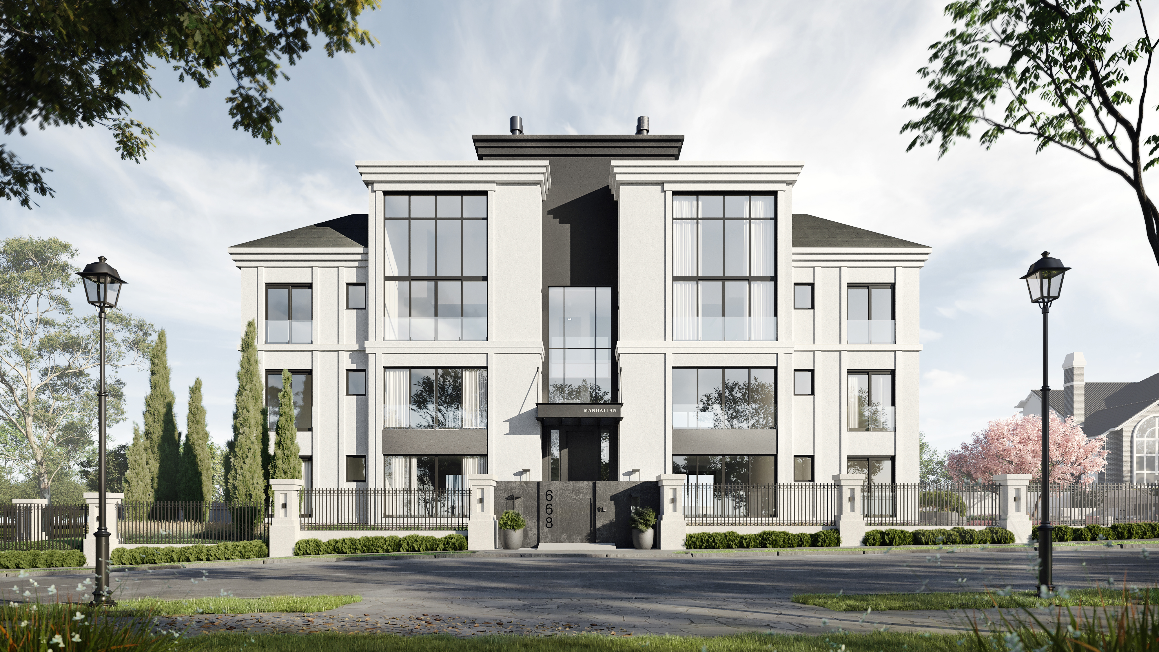 Fachada do Manhattan Residence - FVS INC Gramado RS