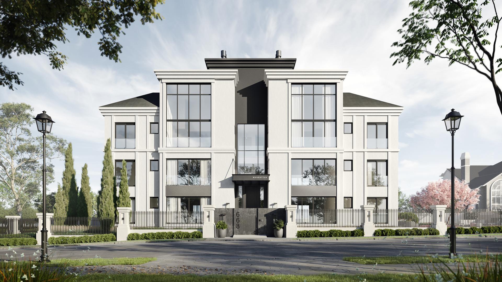 Manhattan Residence — Fachada